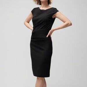 White House Black Market Classic Black sheath Dress